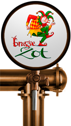 cerveza de tirador Brugse Zot en pregos